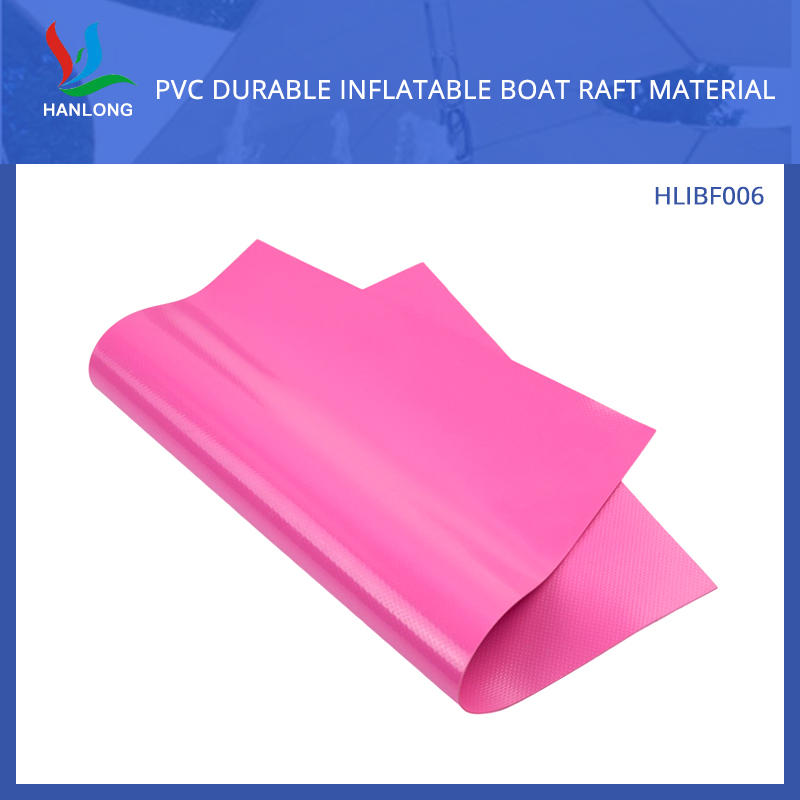 1100G PVC Coated Tarpaulin High Strength Durable Inflatable Boat Raft Material PVC Fabric