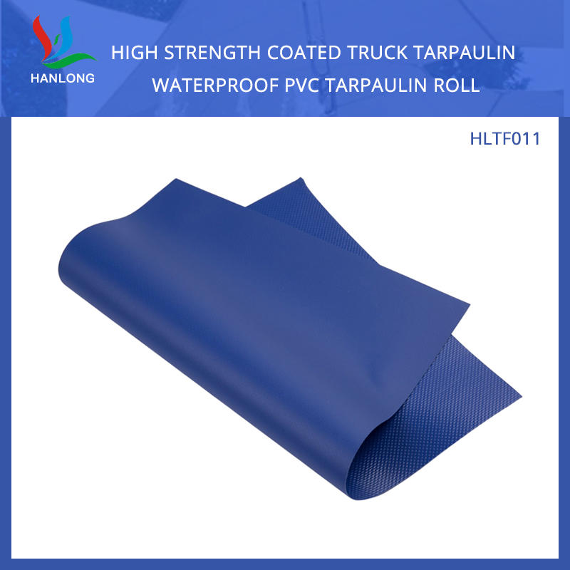 High Strength Coated Truck Tarpaulin Waterproof PVC Tarpaulin Roll 1000DX1000D 18X18  610GSM
