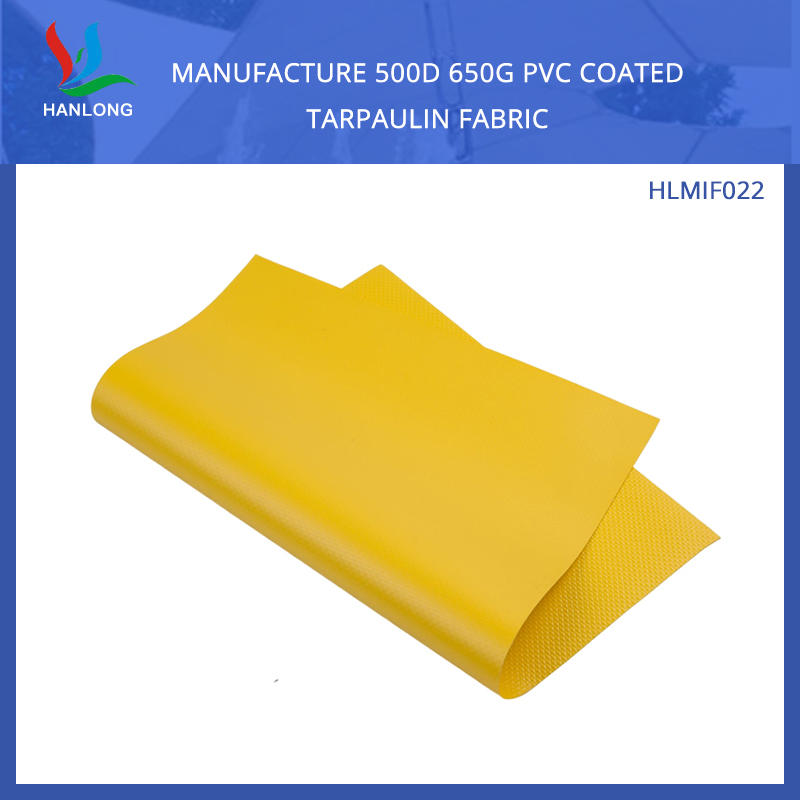 Manufacture 500D 650G PVC Coated Tarpaulin Fabric For Flexible Air Ventilation Duct