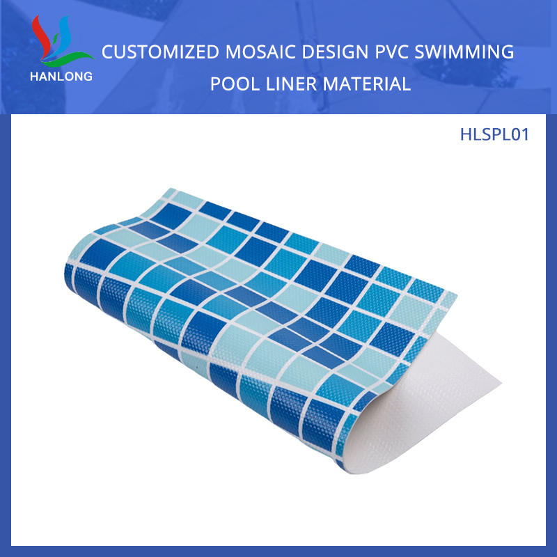 Customized Mosaic Design PVC Swimming Pool Liner Material