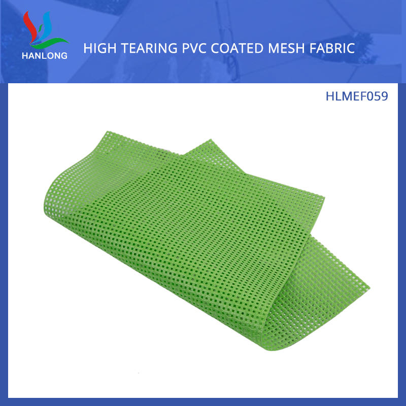 1000DX1000D 12X12  320G  High Tearing PVC Coated Mesh Fabric For Swimming Pool Shade Net Reinforced Mesh Fabric