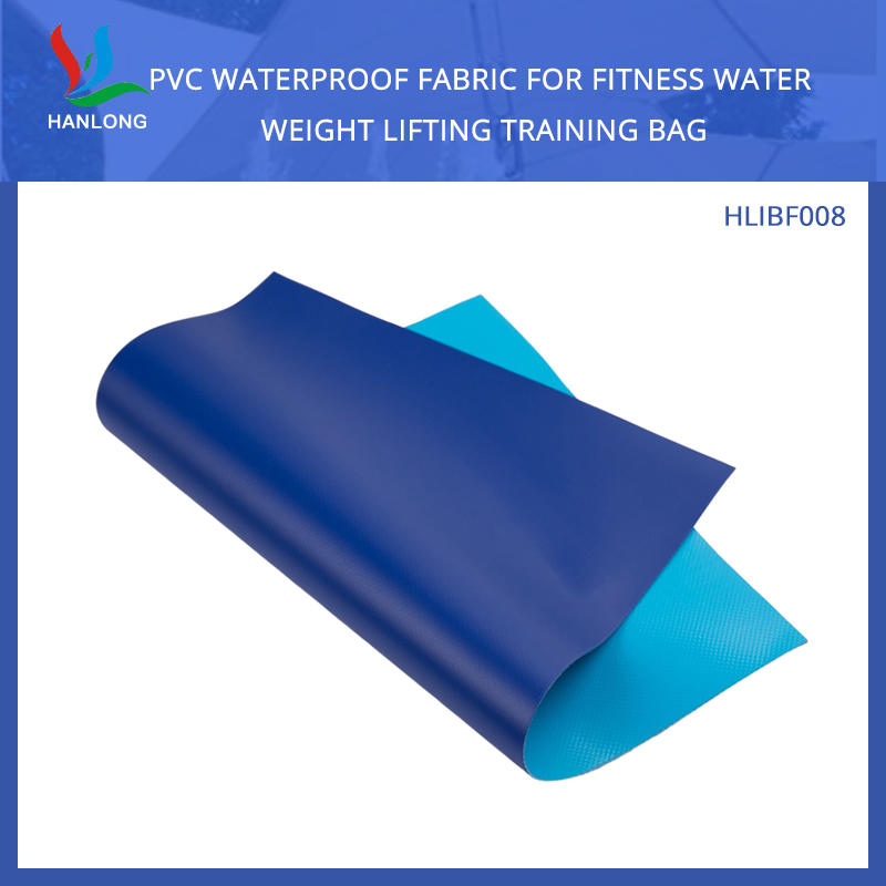 750GSM PVC Waterproof Fabric For Fitness Water Weight Lifting Training Bag