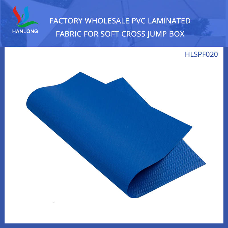 Factory Wholesale PVC Laminated Fabric For Soft Cross Jump Box 1000DX1000D 20X20 650G