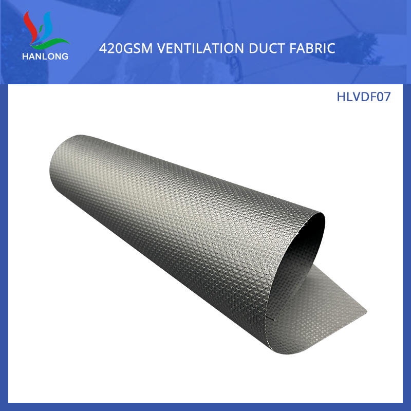 HLVDF07 1000DX1000D 14X14  420gsm Ventilation Duct Fabric